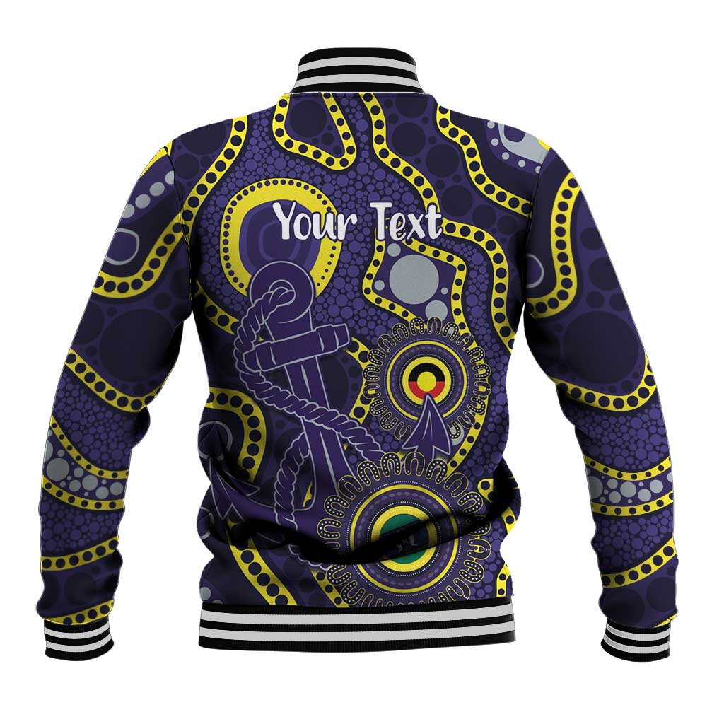 Dockers NAIDOC Week 2026 Personalised Baseball Jacket 50 Years of Deadly Aboriginal Art