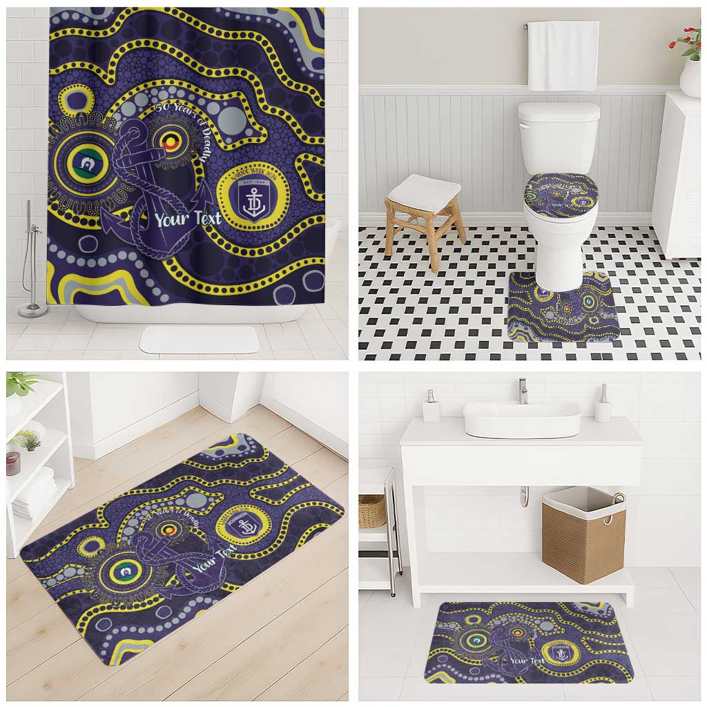 Dockers NAIDOC Week 2026 Personalised Bathroom Set 50 Years of Deadly Aboriginal Art