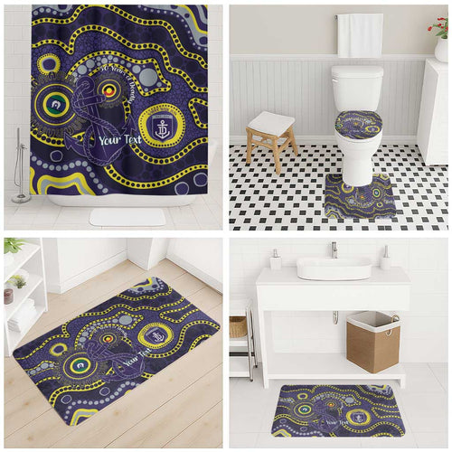 Dockers NAIDOC Week 2026 Personalised Bathroom Set 50 Years of Deadly Aboriginal Art