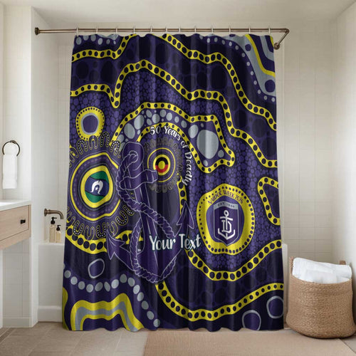 Dockers NAIDOC Week 2026 Personalised Bathroom Set 50 Years of Deadly Aboriginal Art
