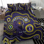 Dockers NAIDOC Week 2026 Personalised Bedding Set 50 Years of Deadly Aboriginal Art