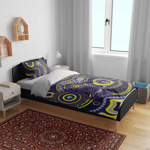 Dockers NAIDOC Week 2026 Personalised Bedding Set 50 Years of Deadly Aboriginal Art