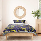 Dockers NAIDOC Week 2026 Personalised Bedding Set 50 Years of Deadly Aboriginal Art