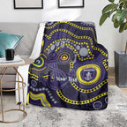 Dockers NAIDOC Week 2026 Personalised Blanket 50 Years of Deadly Aboriginal Art