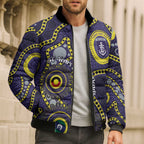 Dockers NAIDOC Week 2026 Personalised Bomber Puffer Jacket 50 Years of Deadly Aboriginal Art