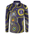 Dockers NAIDOC Week 2026 Personalised Button Sweatshirt 50 Years of Deadly Aboriginal Art