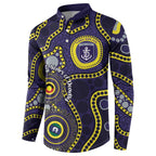 Dockers NAIDOC Week 2026 Personalised Button Sweatshirt 50 Years of Deadly Aboriginal Art