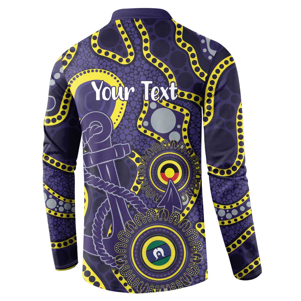 Dockers NAIDOC Week 2026 Personalised Button Sweatshirt 50 Years of Deadly Aboriginal Art