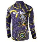 Dockers NAIDOC Week 2026 Personalised Button Sweatshirt 50 Years of Deadly Aboriginal Art