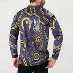 Dockers NAIDOC Week 2026 Personalised Button Sweatshirt 50 Years of Deadly Aboriginal Art