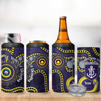 Dockers NAIDOC Week 2026 Personalised 4 in 1 Can Cooler Tumbler 50 Years of Deadly Aboriginal Art