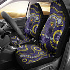 Dockers NAIDOC Week 2026 Personalised Car Seat Cover 50 Years of Deadly Aboriginal Art