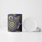 Dockers NAIDOC Week 2026 Personalised Ceramic Mug 50 Years of Deadly Aboriginal Art