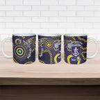 Dockers NAIDOC Week 2026 Personalised Ceramic Mug 50 Years of Deadly Aboriginal Art