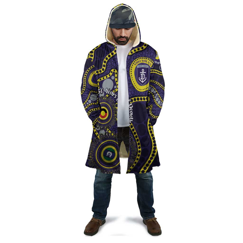 Dockers NAIDOC Week 2026 Personalised Cloak 50 Years of Deadly Aboriginal Art