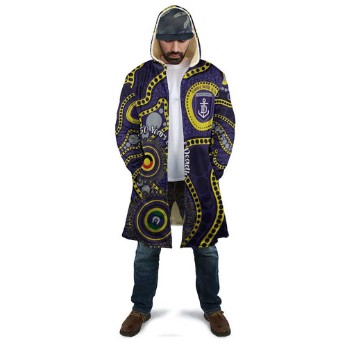 Dockers NAIDOC Week 2026 Personalised Cloak 50 Years of Deadly Aboriginal Art