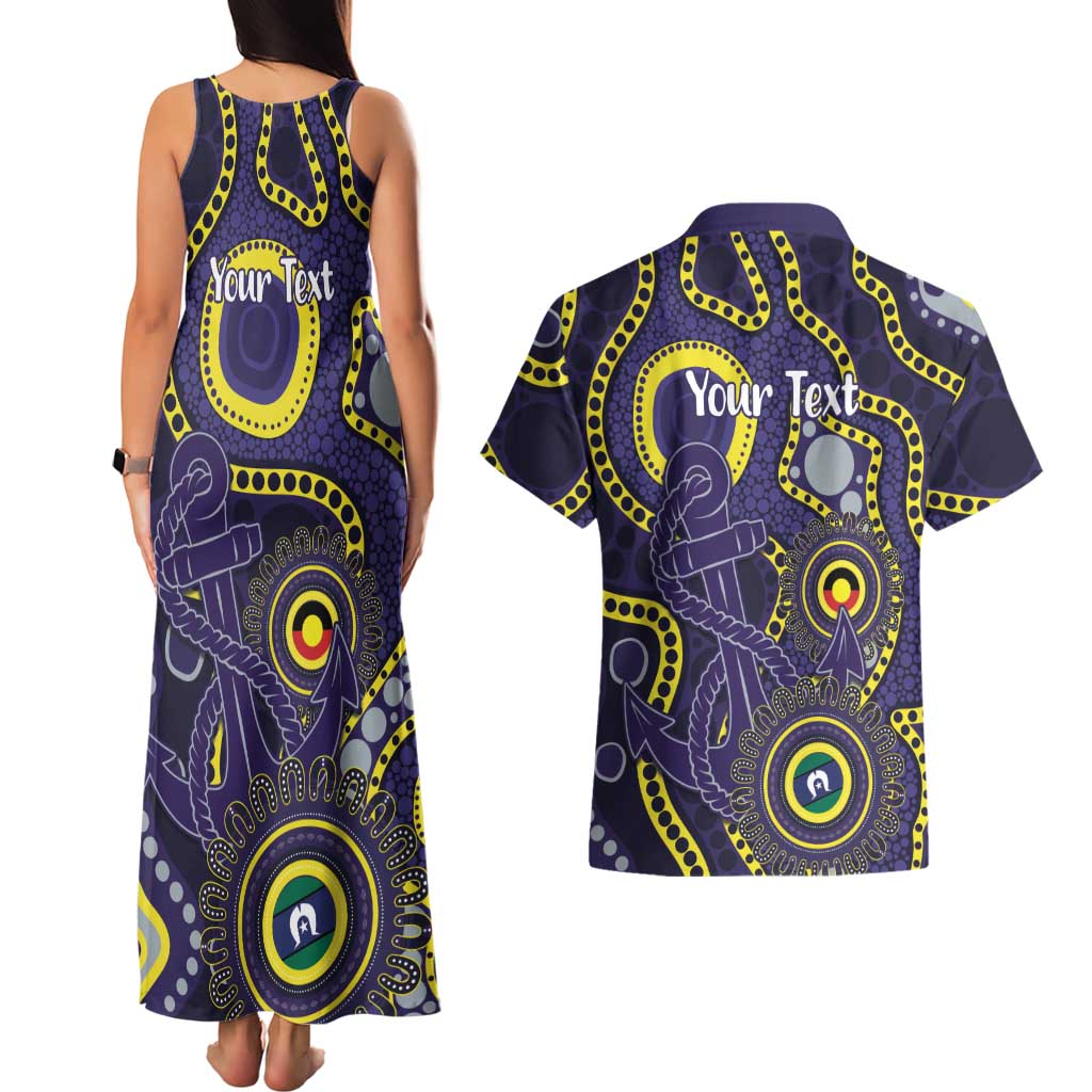 Dockers NAIDOC Week 2026 Personalised Couples Matching Tank Maxi Dress and Hawaiian Shirt 50 Years of Deadly Aboriginal Art