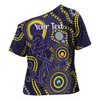 Dockers NAIDOC Week 2026 Personalised Cross Shoulder Shirt 50 Years of Deadly Aboriginal Art