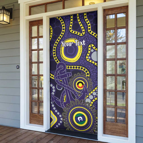 Dockers NAIDOC Week 2026 Personalised Door Cover 50 Years of Deadly Aboriginal Art