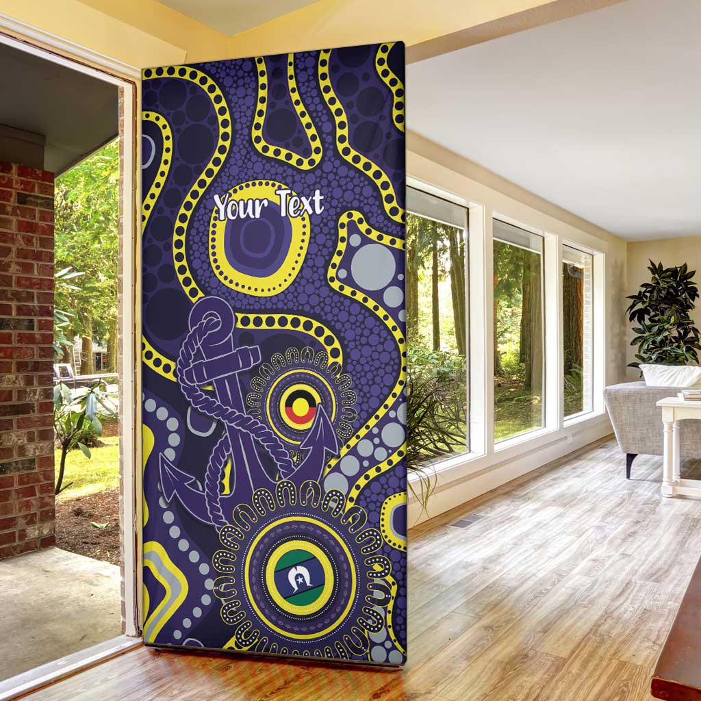 Dockers NAIDOC Week 2026 Personalised Door Cover 50 Years of Deadly Aboriginal Art