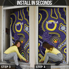 Dockers NAIDOC Week 2026 Personalised Door Cover 50 Years of Deadly Aboriginal Art