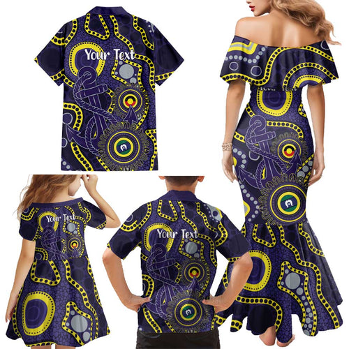 Dockers NAIDOC Week 2026 Personalised Family Matching Mermaid Dress and Hawaiian Shirt 50 Years of Deadly Aboriginal Art