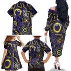 Dockers NAIDOC Week 2026 Personalised Family Matching Off The Shoulder Long Sleeve Dress and Hawaiian Shirt 50 Years of Deadly Aboriginal Art