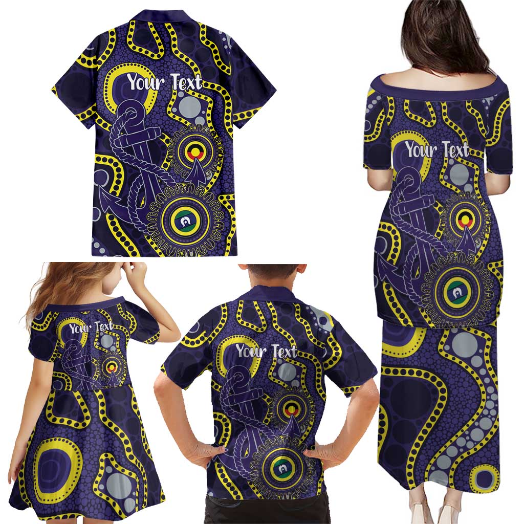 Dockers NAIDOC Week 2026 Personalised Family Matching Puletasi and Hawaiian Shirt 50 Years of Deadly Aboriginal Art