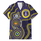 Dockers NAIDOC Week 2026 Personalised Family Matching Puletasi and Hawaiian Shirt 50 Years of Deadly Aboriginal Art