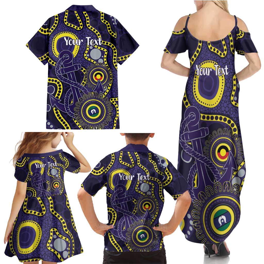 Dockers NAIDOC Week 2026 Personalised Family Matching Summer Maxi Dress and Hawaiian Shirt 50 Years of Deadly Aboriginal Art