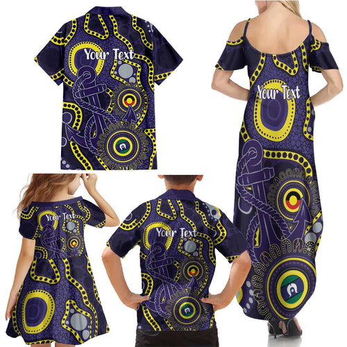 Dockers NAIDOC Week 2026 Personalised Family Matching Summer Maxi Dress and Hawaiian Shirt 50 Years of Deadly Aboriginal Art