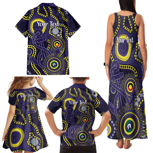 Dockers NAIDOC Week 2026 Personalised Family Matching Tank Maxi Dress and Hawaiian Shirt 50 Years of Deadly Aboriginal Art