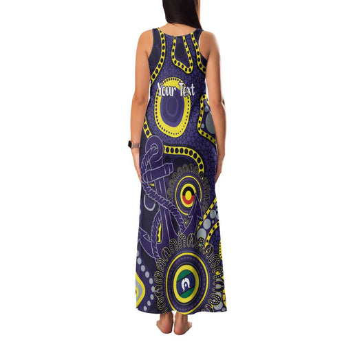 Dockers NAIDOC Week 2026 Personalised Family Matching Tank Maxi Dress and Hawaiian Shirt 50 Years of Deadly Aboriginal Art