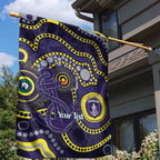 Dockers NAIDOC Week 2026 Personalised Garden Flag 50 Years of Deadly Aboriginal Art