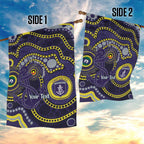 Dockers NAIDOC Week 2026 Personalised Garden Flag 50 Years of Deadly Aboriginal Art