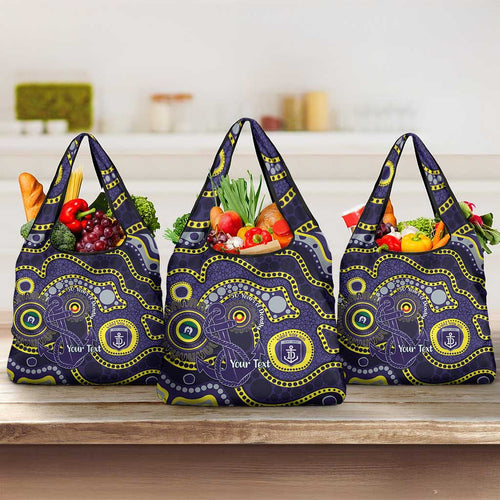 Dockers NAIDOC Week 2026 Personalised Grocery Bag 50 Years of Deadly Aboriginal Art