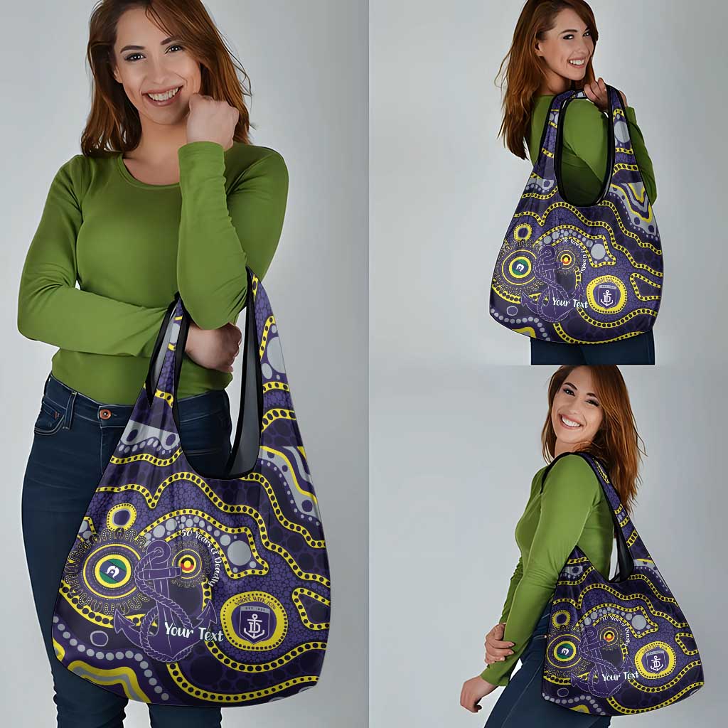 Dockers NAIDOC Week 2026 Personalised Grocery Bag 50 Years of Deadly Aboriginal Art