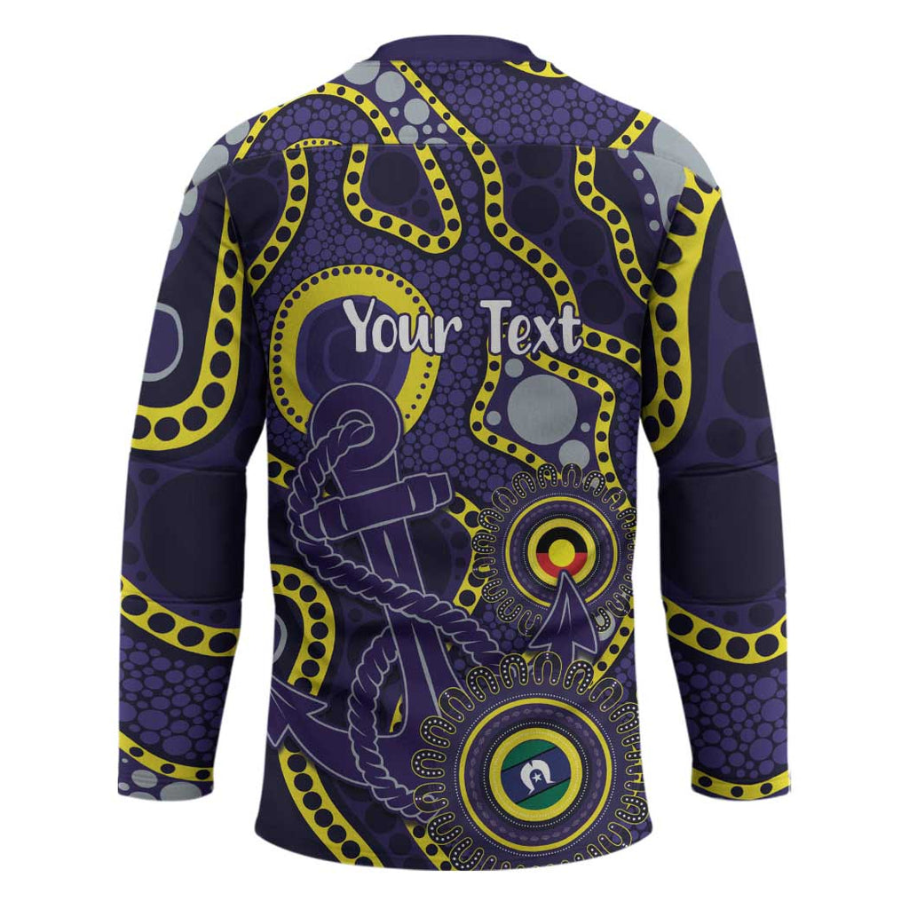 Dockers NAIDOC Week 2026 Personalised Hockey Jersey 50 Years of Deadly Aboriginal Art