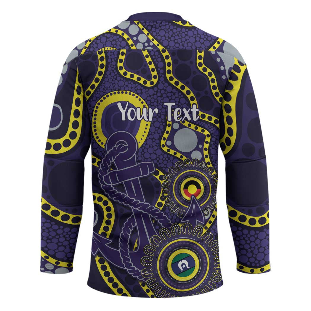Dockers NAIDOC Week 2026 Personalised Hockey Jersey 50 Years of Deadly Aboriginal Art