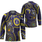 Dockers NAIDOC Week 2026 Personalised Hockey Jersey 50 Years of Deadly Aboriginal Art