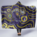 Dockers NAIDOC Week 2026 Personalised Hooded Blanket 50 Years of Deadly Aboriginal Art