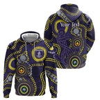 Dockers NAIDOC Week 2026 Personalised Hoodie 50 Years of Deadly Aboriginal Art