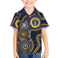 Dockers NAIDOC Week 2026 Personalised Kid Hawaiian Shirt 50 Years of Deadly Aboriginal Art