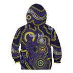 Dockers NAIDOC Week 2026 Personalised Kid Hoodie 50 Years of Deadly Aboriginal Art