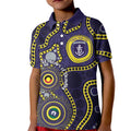 Dockers NAIDOC Week 2026 Personalised Kid Polo Shirt 50 Years of Deadly Aboriginal Art