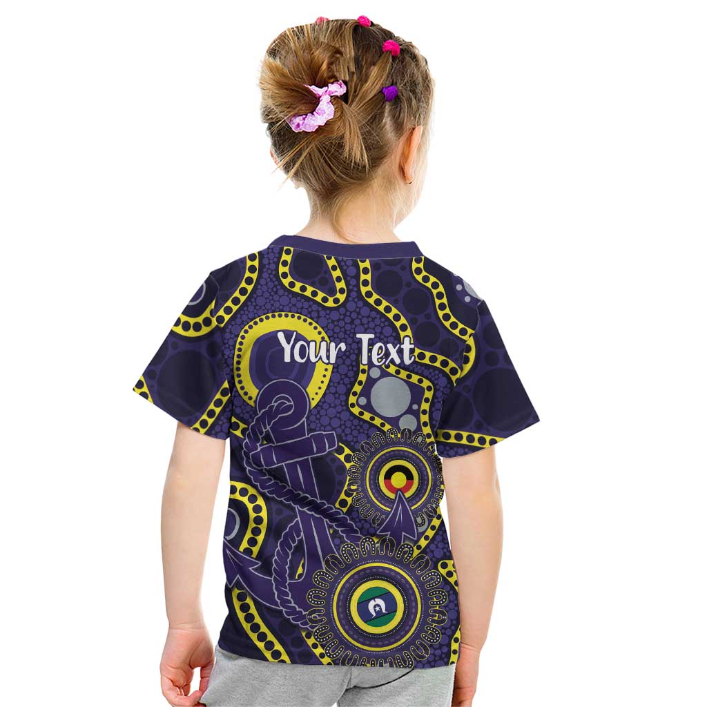 Dockers NAIDOC Week 2026 Personalised Kid T Shirt 50 Years of Deadly Aboriginal Art