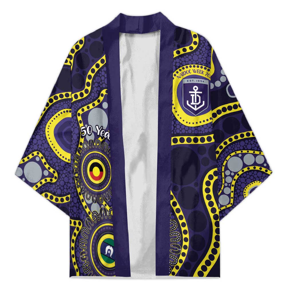 Dockers NAIDOC Week 2026 Personalised Kimono 50 Years of Deadly Aboriginal Art