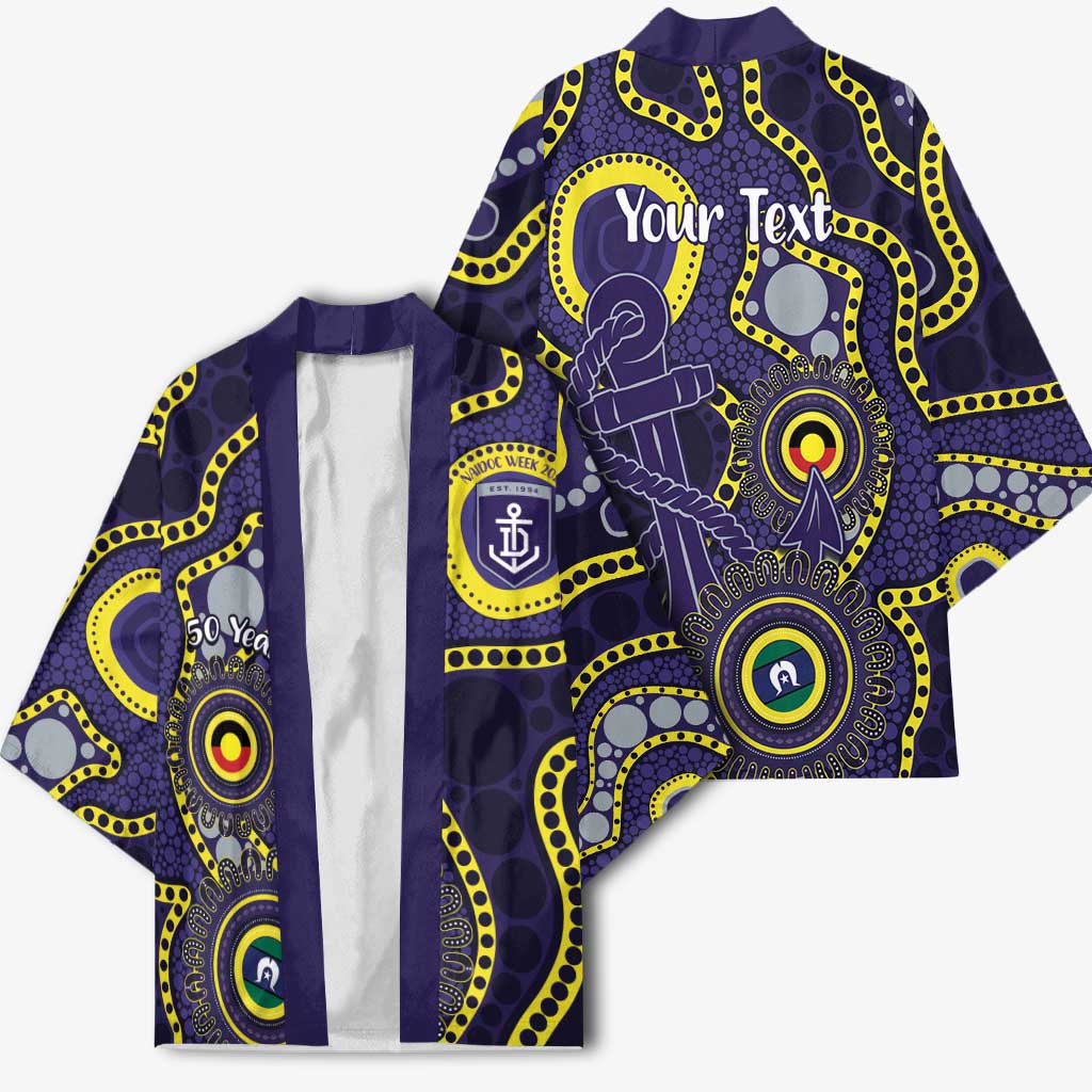 Dockers NAIDOC Week 2026 Personalised Kimono 50 Years of Deadly Aboriginal Art