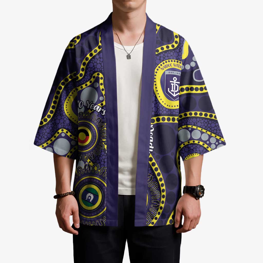 Dockers NAIDOC Week 2026 Personalised Kimono 50 Years of Deadly Aboriginal Art