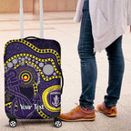Dockers NAIDOC Week 2026 Personalised Luggage Cover 50 Years of Deadly Aboriginal Art